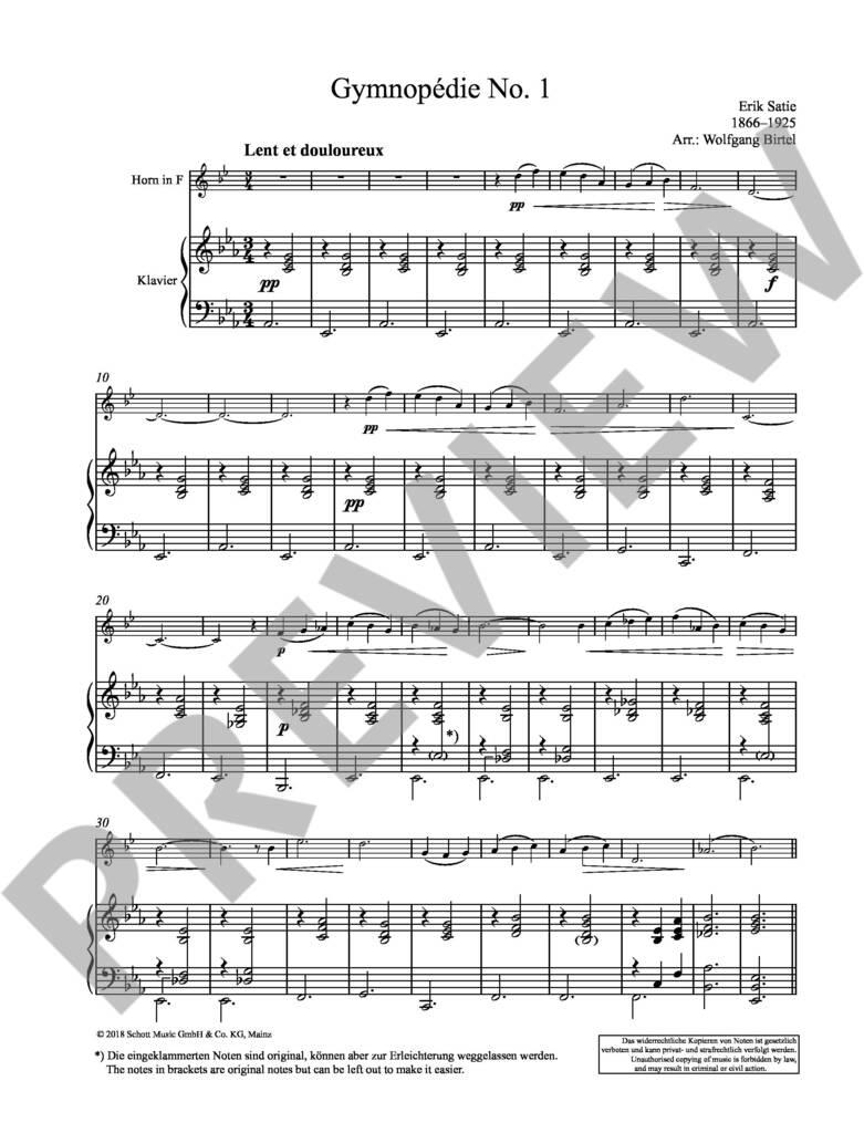 Gymnopédie No. 1